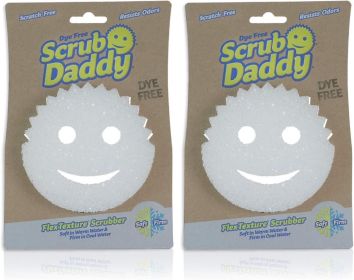 Sponge - Dye Free - Scratch-Free Scrubber for Dishes and Home, Odor Resistant, Soft in Warm Water, Firm in Cold, Deep Cleaning, Dishwasher Safe