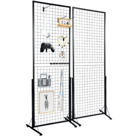 Grid Wall Panels Tower Wire Gridwall Display Racks Double Side Panels
